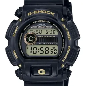 Brand New Casio G Shock black and gold beautiful watch for men' s DW9052gbx-1a9