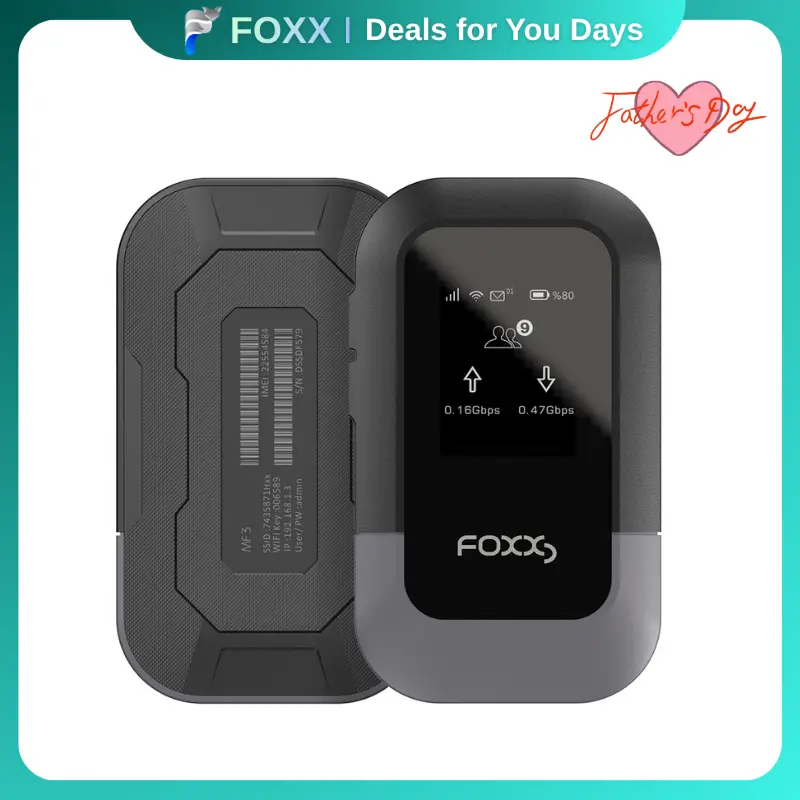 【MF3】(1 Month Unlimited Data Included) Portable 4G LTE MiFi – Wireless Connectivity, Compact & Easy-to-Use, Ideal for Travel, Work, Study & Outdoor Use, Reliable Internet Anywhere, Practical Gift for Students, Professionals & Holidays