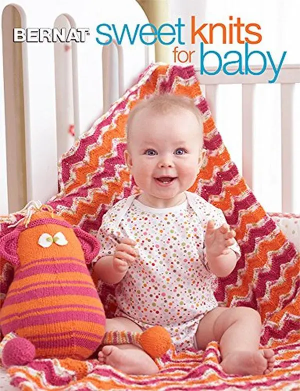 USED-Sweet Knits for Baby-Featuring Heirloom Blankets, a Christening Gown, Cozy Jackets, Cuddly Blankies, Toys and More by Bernat Yarns (Paperback)