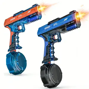 Auto Fire Electric Water Gun – Bright LED lights, real recoil feel and high capacity tank, ideal for summer water battles, outdoor play and gifts for kids and adults.