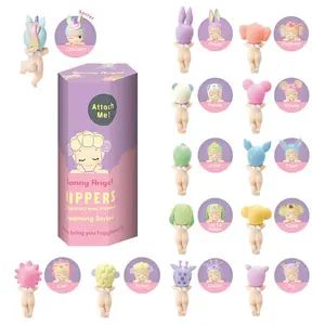 Sonny Angel Dreaming Hipper Full Set Mini Figures Collection Cute Kawaii Blind Box Display Shelf Decoration Gift