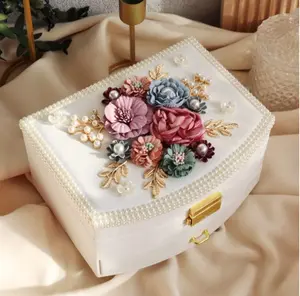 Two-Tier, Jewelry Box,  Jewelry Organizer, Accessories Case, Gift for anyone who loves jewelry.