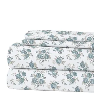 Modern Threads Floral Print Performance Sheet Set, King
