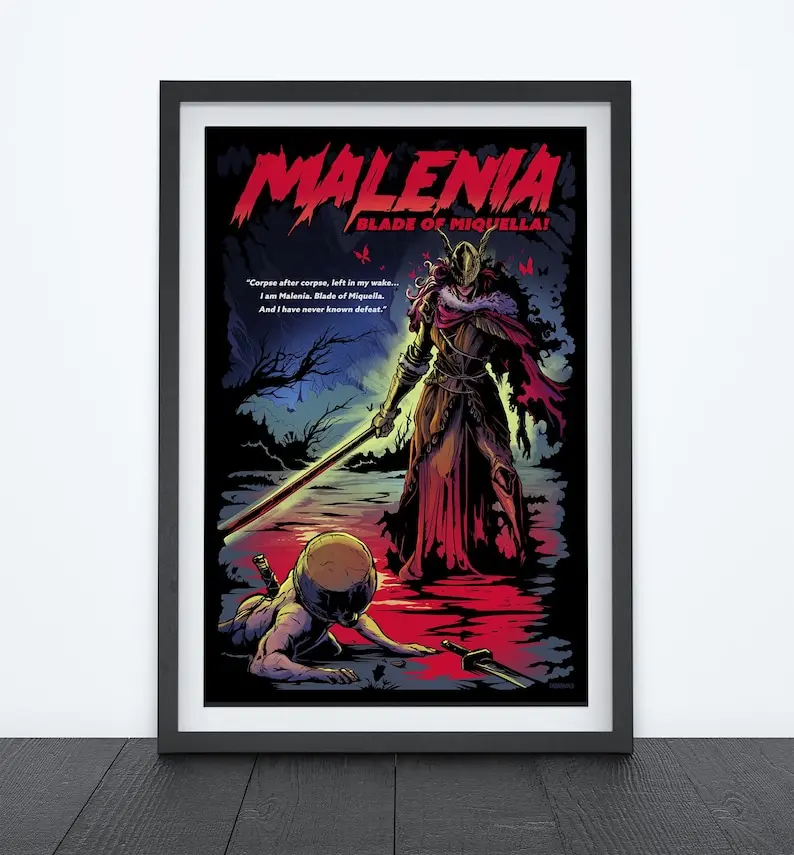 MALENIA BLADE of MIQUELLA Poster