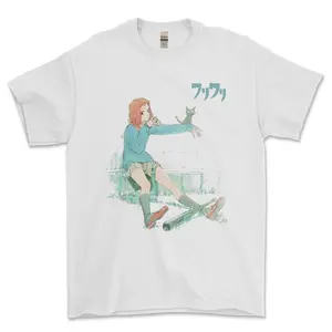 Y2K FLCL Haruko and Takkun T-Shirt, Fooly Cooly, FLCL Tee