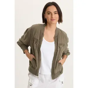 Wynton Twill Bomber Jacket