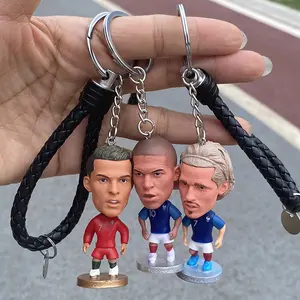 2026 Soccer Ball Keychain Party Supplies, PU Football Trophy Pendant with 3D Sports Design Party Gifts, Handmade Doll Keychain, Fan Gift Bag Charm Souvenir