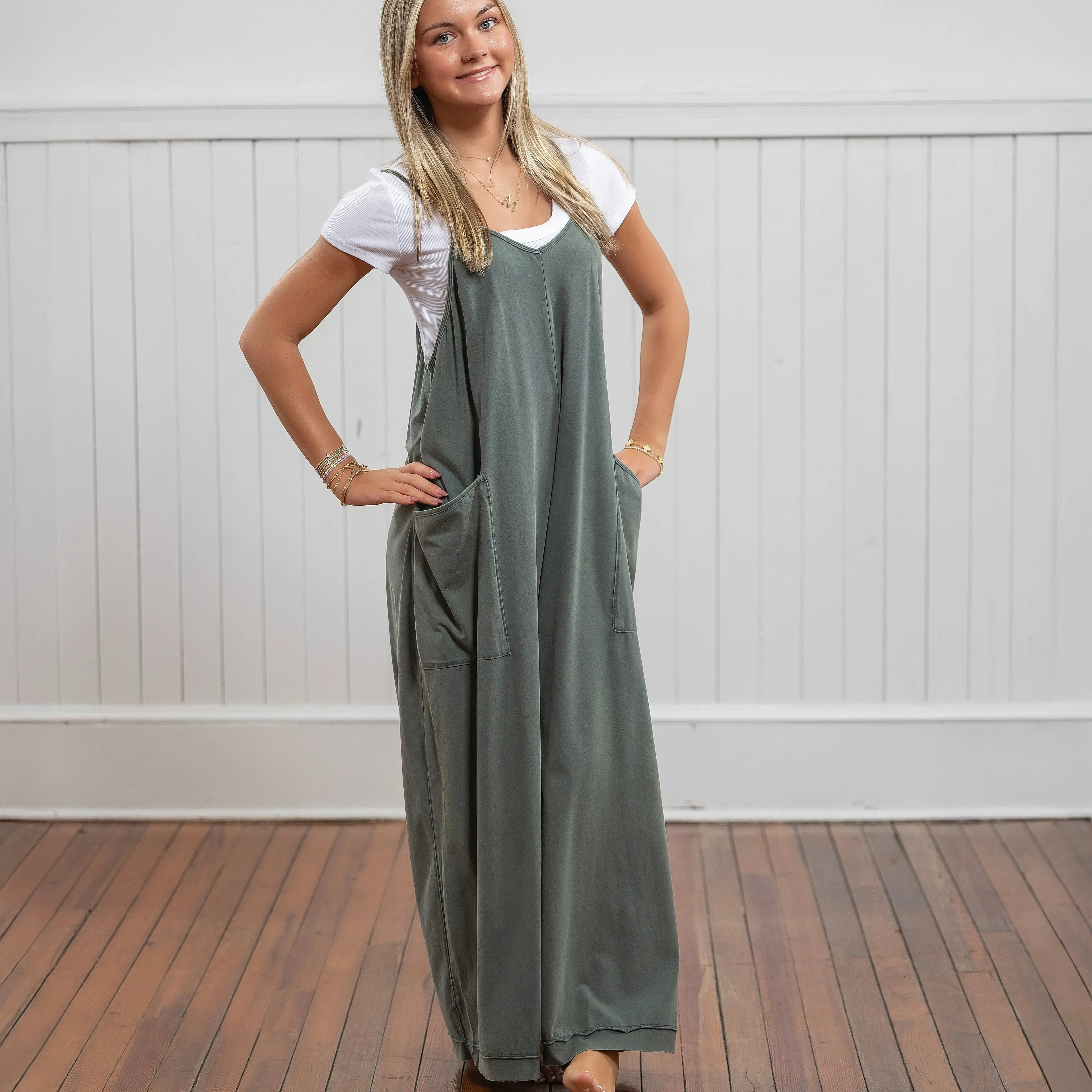 Dana's Favorite Jumpsuit - Ash