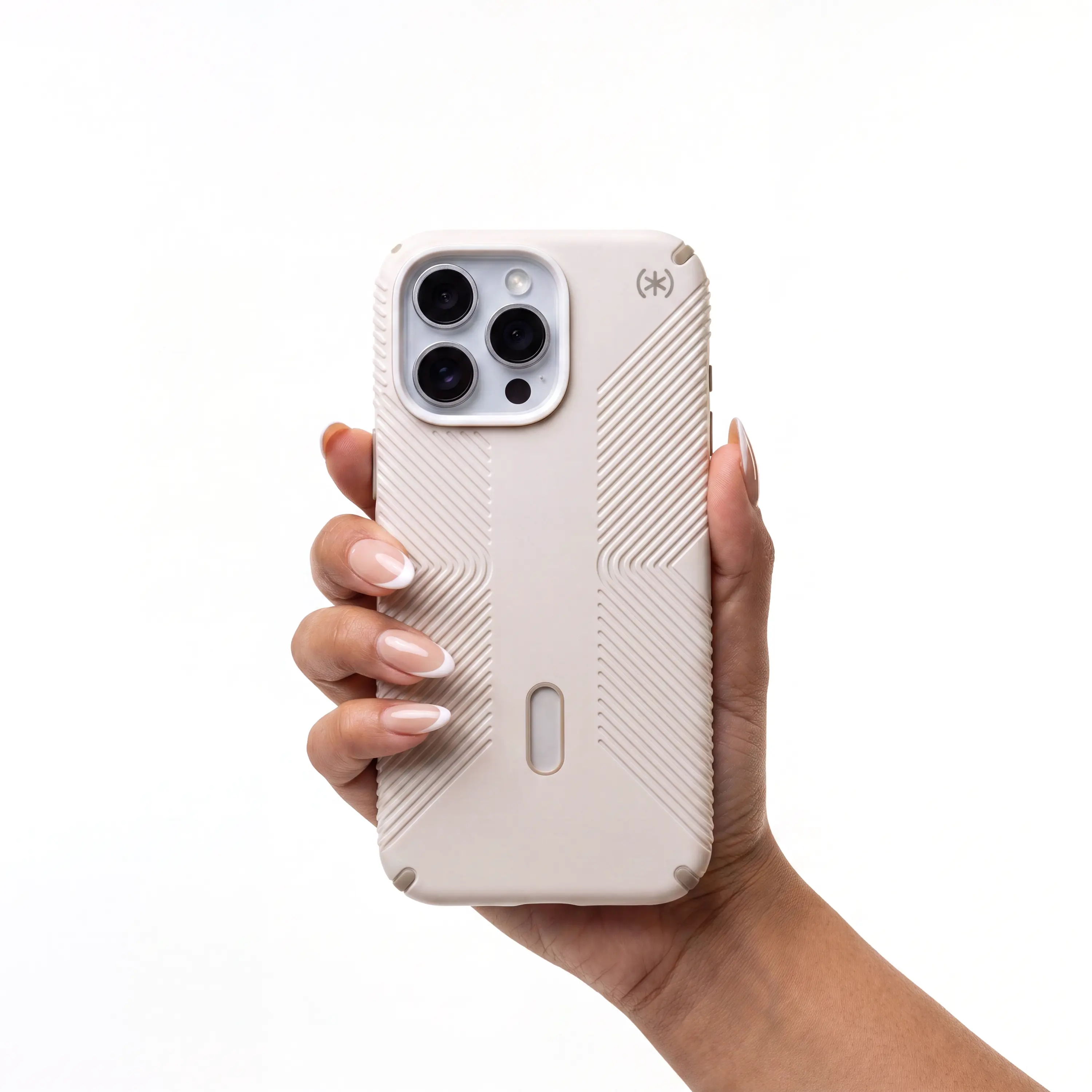 SPECK Presidio2 Grip Smartphone Case for iPhone 16 Pro, Dual-Layer Drop Protection, MagSafe with ClickLock No-Slip Interlock, Raised Bevel Screen Protection, No-Slip Inverted Grips