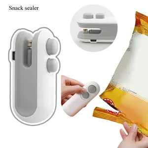 Mini Portable Sealer Picnics,Portable Sealing Machine,Food Storage Sealing Machine, 2 in 1USB Charging Sealing Machine, Precision Sealing and Cutting,Heat Sealing Machine Thanksgiving tableware Christmas Gift Set