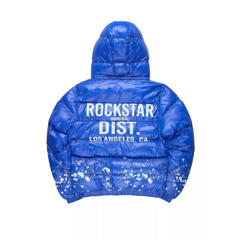 Art Dist. 2.0 Royal Blue Puffer Jacket