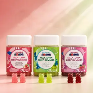 3 Pack NMNOR Little Bear Compound Flavor Sleep ,with Vitamin B6 for Better Sleep,Wake Up Refreshed 60ct