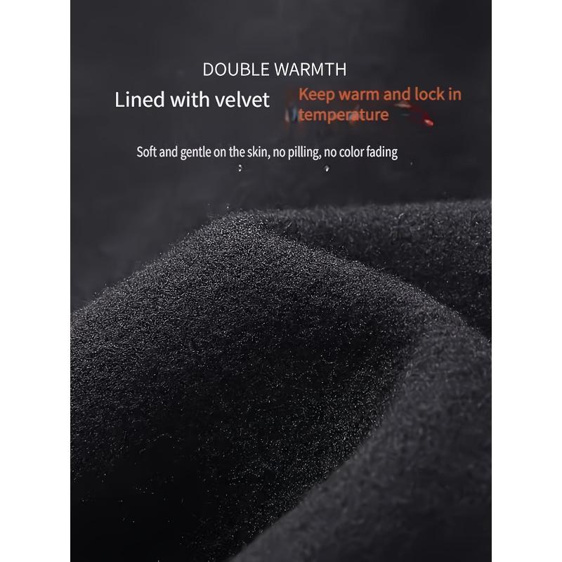 Personalized printing and fleece sports suit 6-piece men's thermal underwear suit running gym clothes autumn and winter warm fleece tight equipment morning running night running training autumn and winter sportswear raglan sleeve value pack base layer und