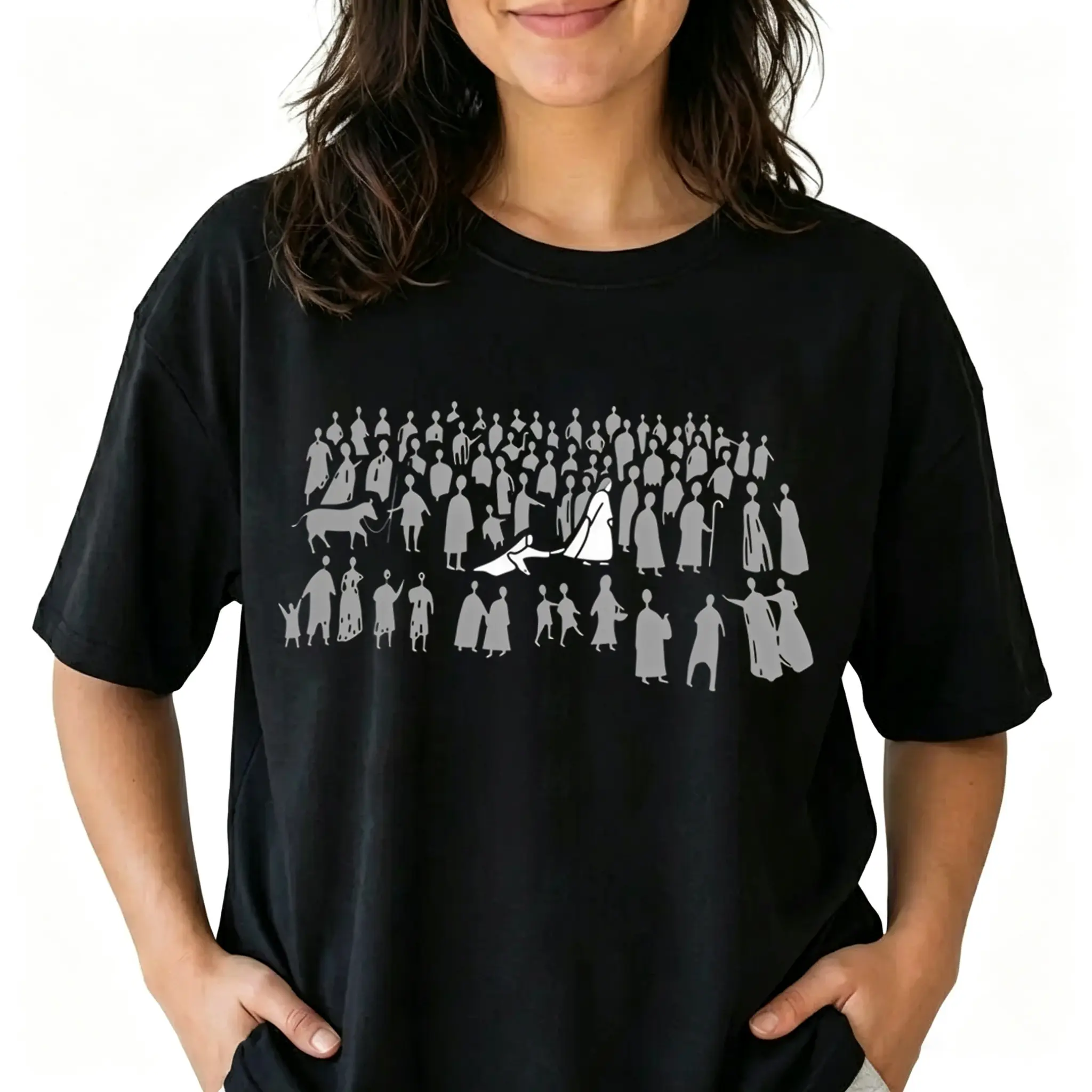 The hem of his garment christian jesus T-Shirt "As Long As The Thread is The Hem of His Garment Be Okay"Inspirational graphic pattern Tee