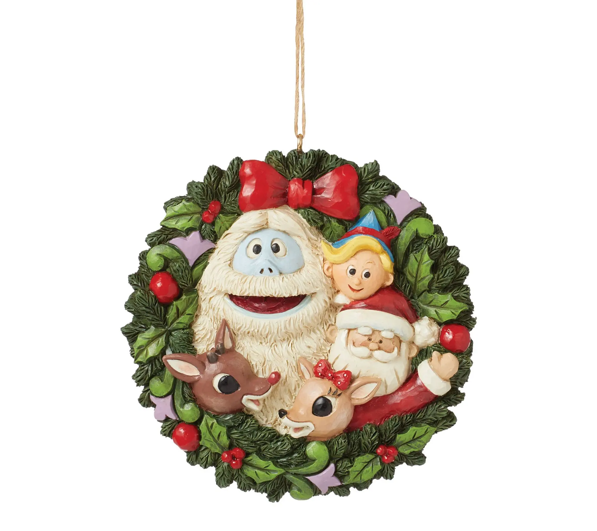 Rudolph Jim Shore Rudolph & Friends Hanging Ornament