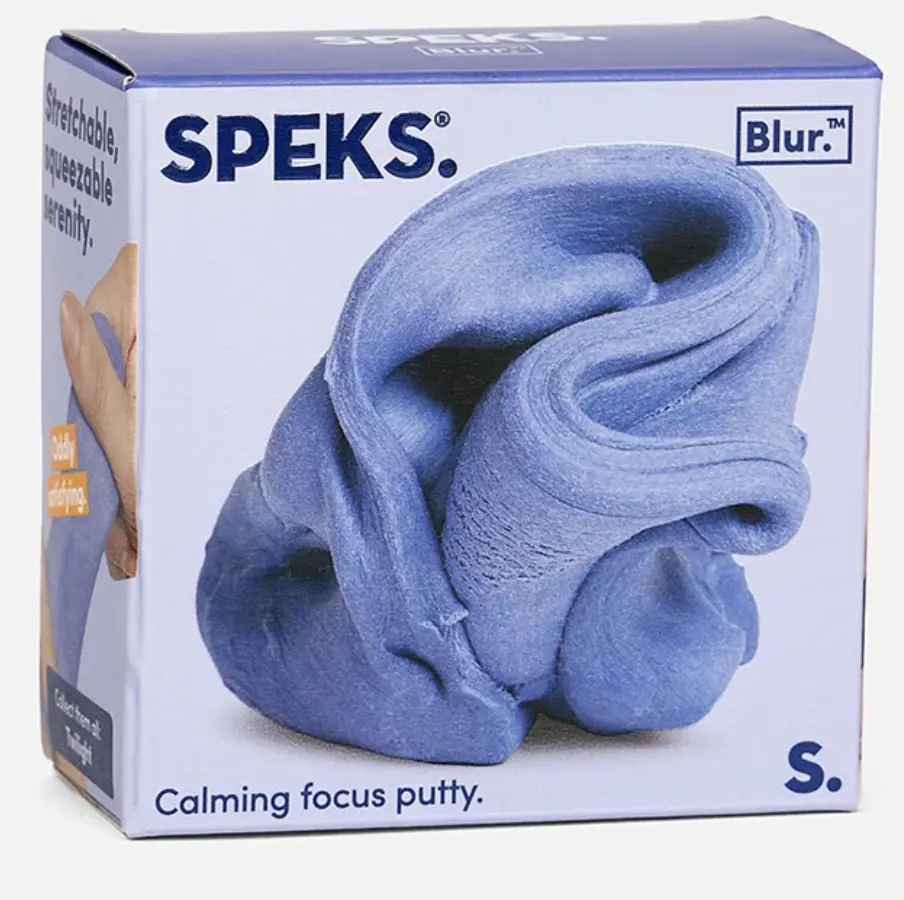 SPEKS Blur Calming Focus Putty - Portable Sensory Putty, Neurodivergent Kids' Focus Aid, Reusable & Easy to Store Compact Stretchy Toy, Great for Stress Relief & Fidgeting, Promotes Relaxation, For Older Children, Teens & Adults