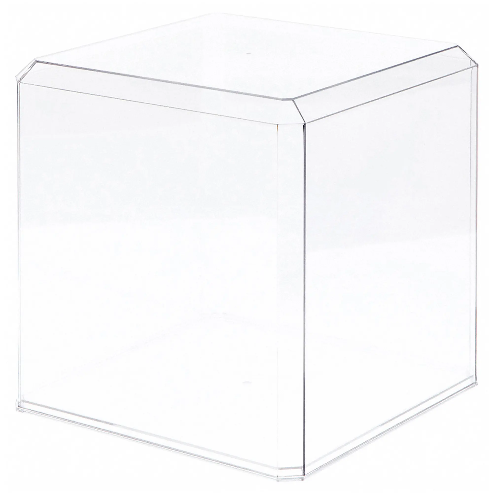 Pioneer Plastics 1010C-UV Clear Plastic Display Case (UV Resistant) for Basketballs, Soccer Balls, and Baseball Gloves, 9.75" W x 9.75" D x 9.625" H