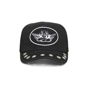 Boys Lie Blacksmith Trucker Hat in Black