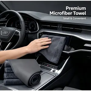 2-Pack Car Chamois Cleaning Towels| Super Absorbent, No Lint, Dry Your Car In Minutes!