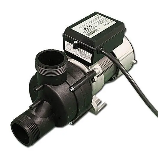 Balboa Water Group 115V 5.5A 0.5HP Vico Wow Bath Pump - Front & Top Mount, Air Switch, NEMA Cord, 1.5" MBT Fittings, Impact & Corrosion Resistant, High-Quality Construction, Modern Designs, for Bath, Spa Products