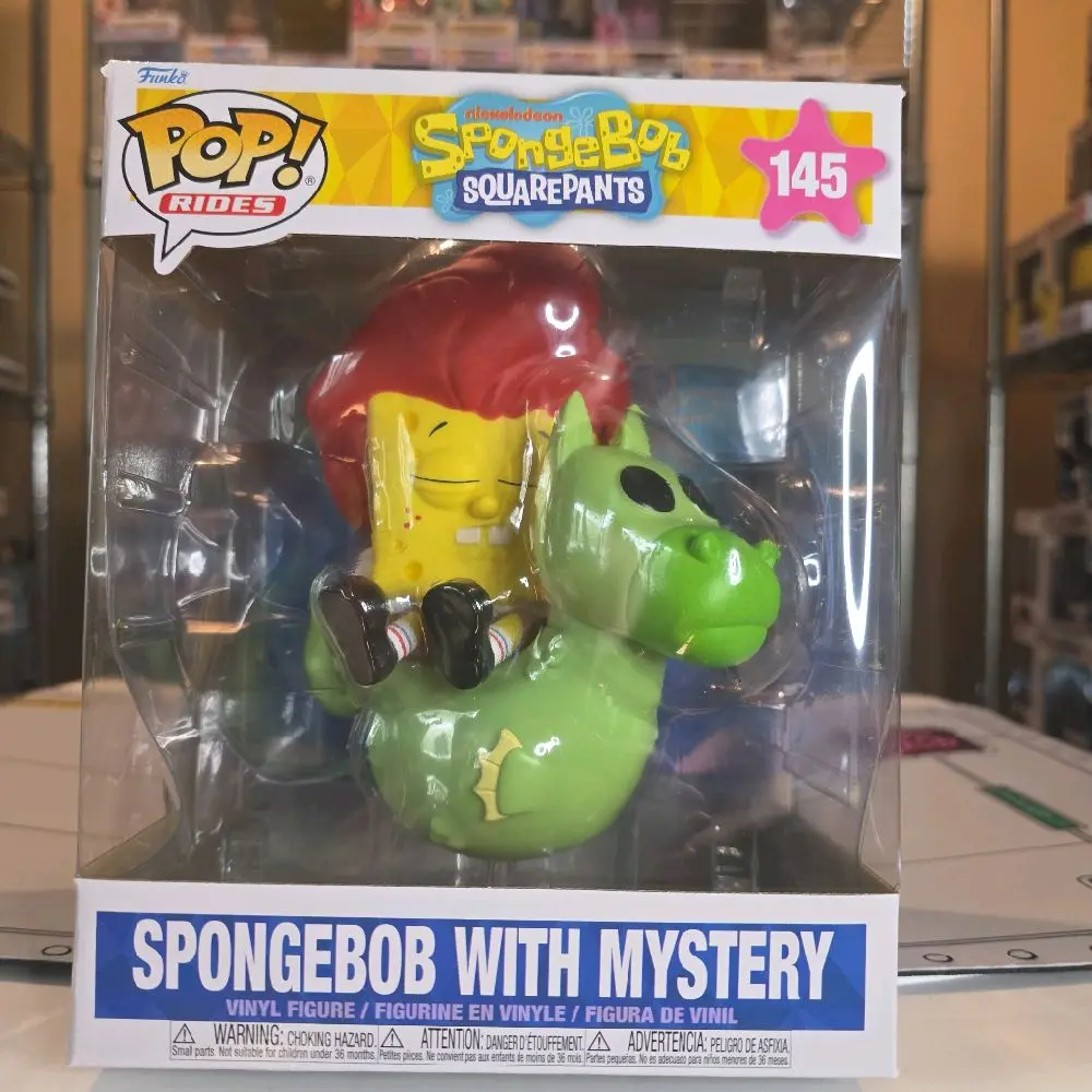 Funko Pop Deluxe Rides SpongeBob & Mystery #145 Nickelodeon
