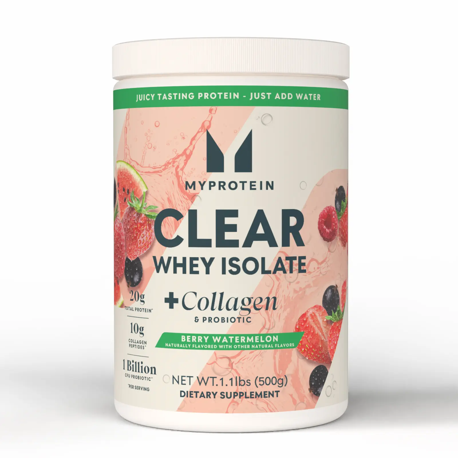 Myprotein Clear Whey Isolate Protein Supplement with Collagen, Probiotic for Fitness Myprotein Clear Whey Isolate Protein Supplement with Collagen, Probiotic for Fitness