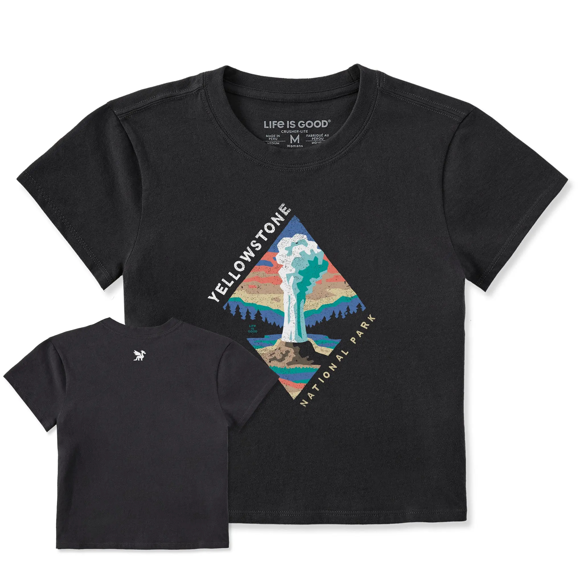 Women's Yellowstone Geyser Crusher-LITE Shrunken Tee