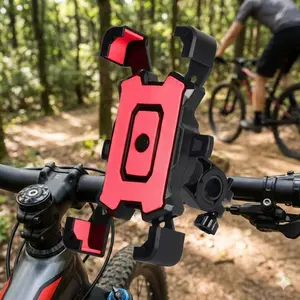 Universal Bike Phone Mount for Motorcycles, Road & Mountain Bicycles | Secure, Easy-Open Design | Portable Sports & Commuting Accessory | Emergency Tool & Travel Safety Gear | Cycling & Riding Equipment