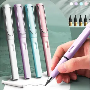 8 count Infinity Pencil Forever Pencil with Eraser Cute Eternal Pencil Everlasting Pencil with Replaceable Nibs