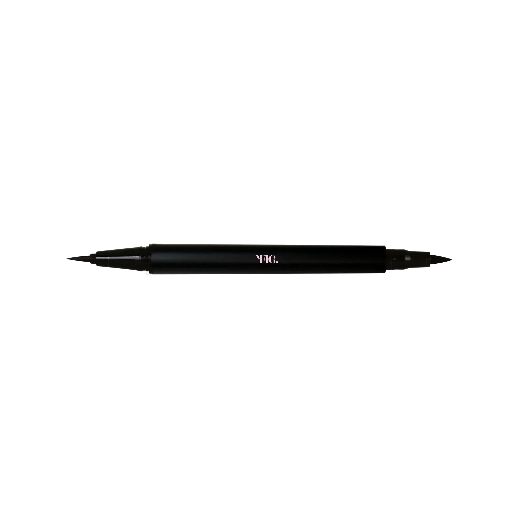 FIG Cosmetics Dual Tip Eye Definer Pen | Long-Lasting, Smudge-Proof, Jet-Black, Fast-Drying, Vegan, Paraben & Talc Free – 1.2 ml / 0.04 fl oz