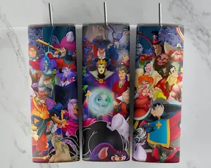 Maleficent Tumbler design, 20 oz skinny tumbler