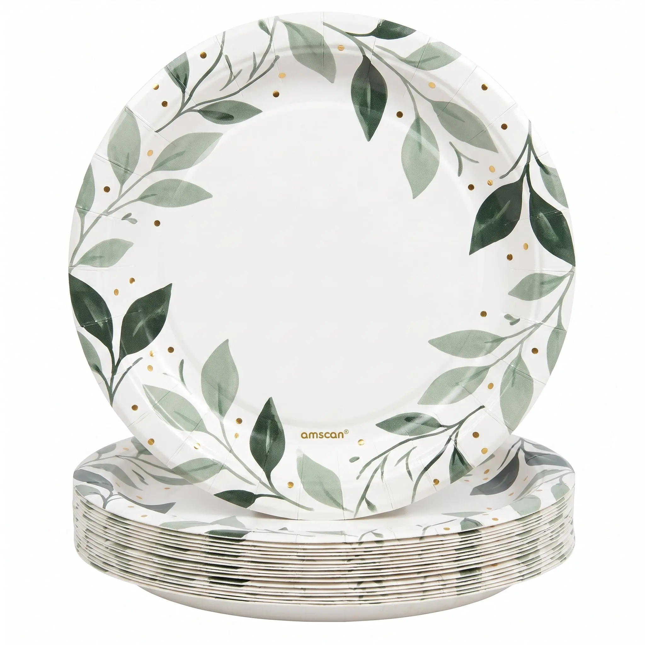 Simply Thankful 6.75" Thanksgiving Paper Plates