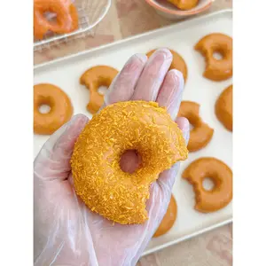 Judgy Kitty Bite-Sized Donut Squishy Toy - Stress Relief with a Dash of Sass