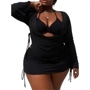 Women's Swimsuit Beach Vacation Bikini Set - Sun Protection, Tummy Control, Plus Size Options, Trendy Two Piece Swimwear