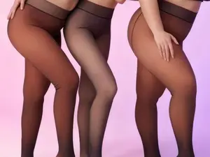 RRiver Women's Fleece-Lined Thermal Leggings High-Waisted Soft Plush Waistband Opaque Tights for Winter Warmth Minimalist Chic Black Basic Elegant Layering Essential