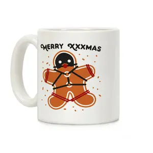 Merry XXXmas Gingerbread Coffee Mug Ceramic mug 11oz #994