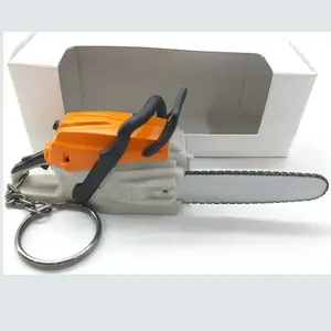 Portable Chainsaw Key Ring Cartoon Keychain Pendant with Realistic Sounds & Safety Features for Kids Battery-Powered Imaginative Play Toy