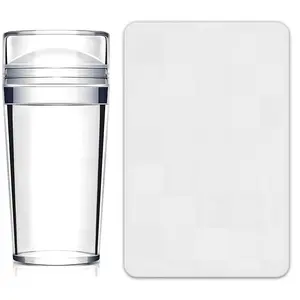 Mother's Day Gift French Tip Tool,Nail Art Stamper Kit for DIY together,Home Manicure Starter Tool Salon Christmas Gift