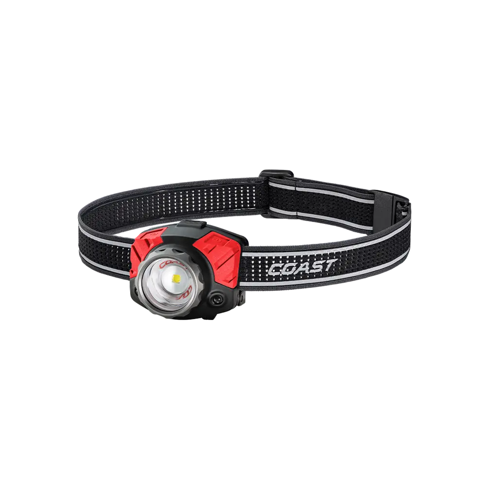 COAST FL85R 1000 Lumen Tri-Color (White/Red/Green) Focusing Rechargeable LED Headlamp, Built-in Rechargeable Battery COAST FL85R 1000 Lumen Tri-Color (White/Red/Green) Focusing Rechargeable LED Headlamp, Built-in Rechargeable Battery