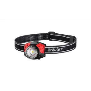 COAST FL85R 1000 Lumen Tri-Color (White/Red/Green) Focusing Rechargeable LED Headlamp, Built-in Rechargeable Battery