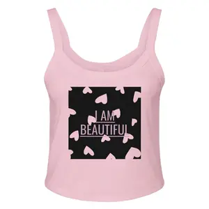 Women's Micro Ribbed Scoop Tank | Bella + Canvas 1012BE Womenswear