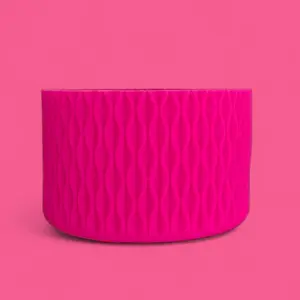Hot Pink Punch | Waves Texture | Silicone Boot