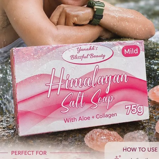 Yanahh’s Blissful Beauty Himalayan Salt Soap with Aloe and Collagen
