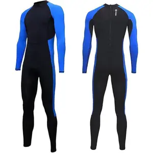Full Body Dive Wetsuit Sports Rash Guard for Men Women, UV Protection Long Sleeve One Piece Swimwear for Snorkeling Surfing Scuba Diving Swimming Kayaking Sailing Canoeing