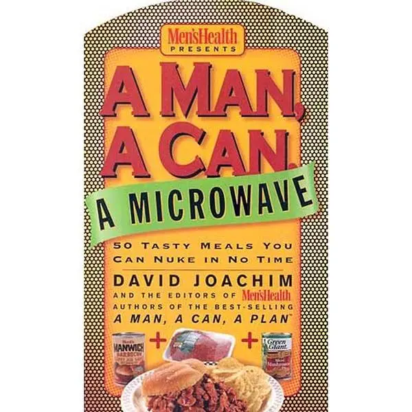 Used English Book - A Man, a Can, a Microwave: 50 Healthy Tasty Meals You Can Nuke in No Time by Eric Metcalf (Unknown Binding)