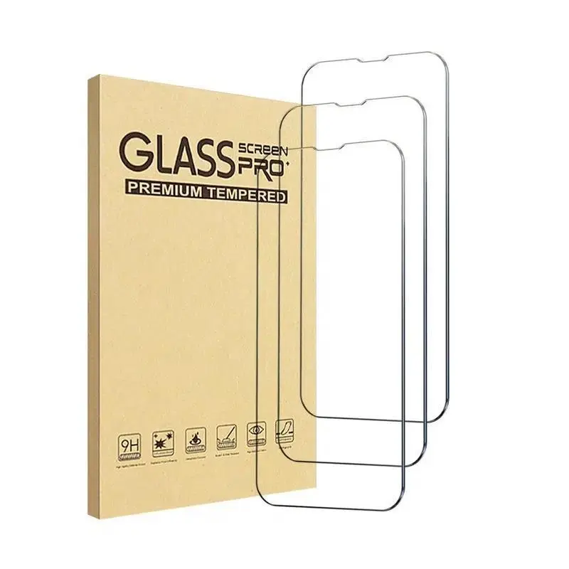 Tempered Glass Clear Drop Proof Transparent Phone Screen Protector, Scratch Resistant Protector, 3 Counts Anti-scratch Shockproof Durable Smartphone Screen Protective Film, Phone Protective Accessories for iPhone 17 16 15 14 13 12 11 Pro Max Plus Air