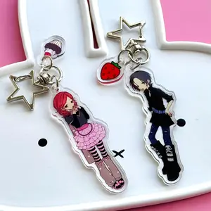 Nana Anime girls matching keychains