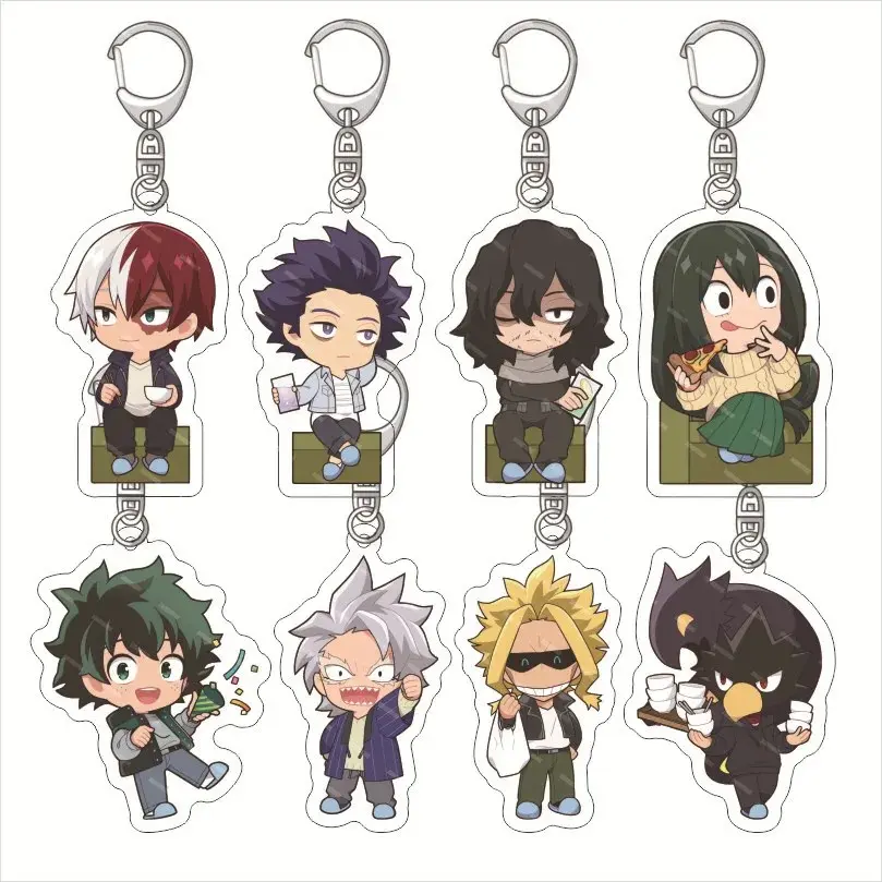 My Hero Academia Acrylic Keychain, Friends Gift Bag Charms Souvenir