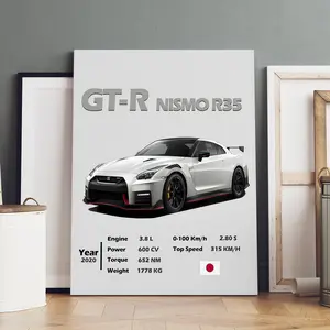 1 Count wooden frame canvas, Supercar poster, Wooden Wall Art, cool car pattern decoration, fashion art corridor office mural, exquisite poster home decoration, Ideal gift, HD, waterproof art