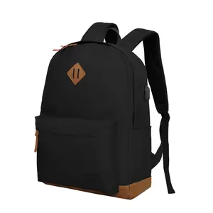 Backpacks for College Students, Black Backpack for Men, School Back pack for Teens, Water Resistant Bookbag Travel Laptop Back Pack,​​